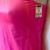 GK DANCE JAZZ CHEER ADULT SMALL PINK NYLON/SPANDEX RACERBACK TANK TOP Sz AS NWT! - Image 3
