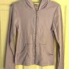 GK LAVENDER HOODIE CHILD SMALL COMBED COTTON ZIP FRONT POCKETS STREETWEAR SZ S - Image 2