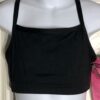 GK ELITE CHEER SPORT TOP CHILD LARGE BLACK V-STRAP SYLKTECH CAMISOLE CL NWT!