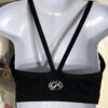 GK ELITE CHEER SPORT TOP CHILD LARGE BLACK V-STRAP SYLKTECH CAMISOLE CL NWT! - Image 2