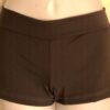 GK MICRO MINI ADULT MEDIUM GRAPHITE WORKOUT SHORTS GYM CHEER DANCE AM NWT