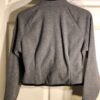 GK ICE SKATE JACKET ADULT LARGE GRAY FITTED FLEECE VELVET TRIM ZIP Sz AL NWT! - Image 4
