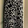 DKNY MAXI LADIES SMALL SLVLS BLACK WHITE VISCOSE STRETCH GIRAFFE PRINT DRESS S - Image 3
