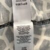 DKNY MAXI LADIES SMALL SLVLS BLACK WHITE VISCOSE STRETCH GIRAFFE PRINT DRESS S - Image 9