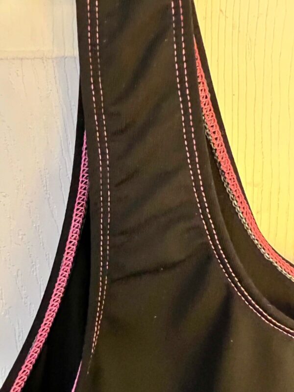 GK DANCE JAZZ ADULT 3X-LARGE BLACK DRY TECH NYLON/SPANDEX TANK TOP Sz 3XL NWT! - Image 2