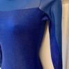 GK LgSLV LADIES SMALL OCEAN TWILIGHT GLITTER MESH GYMNASTICS DANCE LEOTARD Sz AS - Image 4
