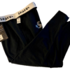 GK "SKATE" BLACK CAPRI PANTS LADIES LARGE COTTON SKATE PRINT WAIST ELASTIC  SZ L - Image 6