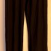 GK DANCE BLACK PANTS LADIES SMALL COTTON/SPANDEX CRYSTAL CUFFED PANTS CHEER SZ S