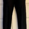 GK DANCE BLACK PANTS LADIES SMALL COTTON/SPANDEX CRYSTAL CUFFED PANTS CHEER SZ S - Image 3
