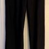 GK DANCE BLACK PANTS LADIES SMALL COTTON/SPANDEX CRYSTAL CUFFED PANTS CHEER SZ S - Image 4