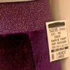 GK DANCE JAZZ LADIES LARGE PURPLE VELVET PURPLE TWILIGHT WAISTBAND PANTS Sz AL - Image 3