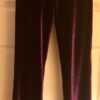 GK DANCE JAZZ LADIES LARGE PURPLE VELVET PURPLE TWILIGHT WAISTBAND PANTS Sz AL - Image 4