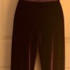 GK DANCE JAZZ LADIES LARGE PURPLE VELVET PURPLE TWILIGHT WAISTBAND PANTS Sz AL - Image 6
