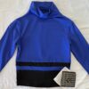 GK ICE SKATE LADIES SMALL 3/4 SLV NYLON/SPANDEX BLUE TOP BLACK PANT SET Sz S - Image 6