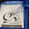 GK ICE SKATE LADIES SMALL 3/4 SLV NYLON/SPANDEX BLUE TOP BLACK PANT SET Sz S - Image 10