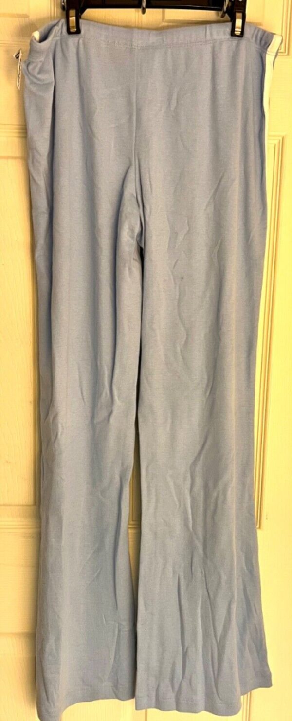 GK 'CHEERLEADING' GRAPHIC LADIES LARGE BLUE 100% COTTON CHEER LOUNGE PANTS Sz AL - Image 5