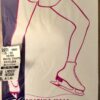 GK Elite SKATE TIGHTS FOOTLESS MICROFIBER BLACK LADIES M