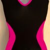 GK CERISE ADULT X-SMALL GYMNASTICS DANCE CHEER TANK CAMP LEOTARD Sz AXS NWT! - Image 7