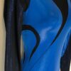 GK LgSLV LADIES SMALL PACIFIC OPALESCENCE BLACK MESH GYMNAST DANCE LEOTARD AS - Image 4