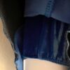 GK FIGURE SKATE ADULT SMALL SSLV BLACK & BLUE VELVET DRESS Sz AS NWT! - Image 2