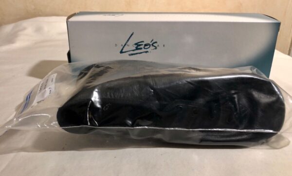 LEO GIORDANO JAZZ LADIES SIZE 7 PROTEGE JAZZ BLACK LEATHER SHOES Sz  7 NIB! - Image 6