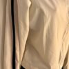 GK WHITE WARM UP JACKET ADULT SMALL L/S BLACK VELVET STRIPE ZIP UP SKATE SZ  S - Image 2