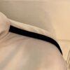 GK WHITE WARM UP JACKET ADULT SMALL L/S BLACK VELVET STRIPE ZIP UP SKATE SZ  S - Image 4