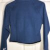 GK FITTED ICE SKATE JACKET NAVY ADULT LARGE FLEECE VELVET TRIM ZIP Sz AL NWT! - Image 2