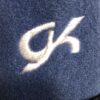 GK FITTED ICE SKATE JACKET NAVY ADULT LARGE FLEECE VELVET TRIM ZIP Sz AL NWT! - Image 5