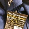 GK FITTED ICE SKATE JACKET NAVY ADULT LARGE FLEECE VELVET TRIM ZIP Sz AL NWT! - Image 6