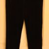 LEO'S DANCEWEAR JAZZ DANCE ADULT LARGE BLACK VELVET HIP HUGGER BOOT CUT PANTS AL