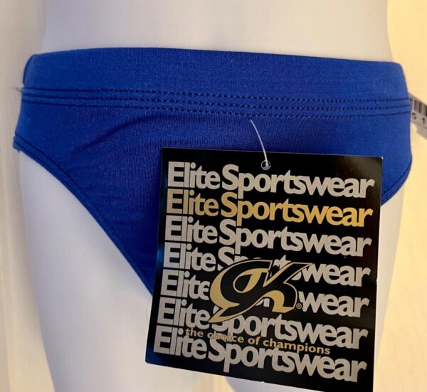 GK CHILD SMALL TRADITIONAL LEG CUT ROYAL GYMNASTICS DANCE CHEER BRIEF Sz CS NWT!