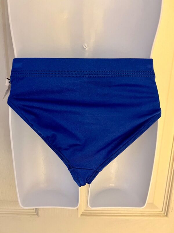 GK CHILD SMALL TRADITIONAL LEG CUT ROYAL GYMNASTICS DANCE CHEER BRIEF Sz CS NWT! - Image 3