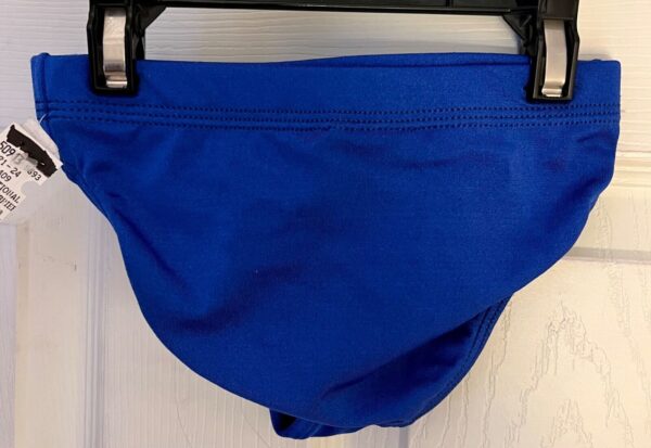 GK CHILD SMALL TRADITIONAL LEG CUT ROYAL GYMNASTICS DANCE CHEER BRIEF Sz CS NWT! - Image 4