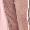 GK â€œGYMNASTICSâ€ GRAPHIC GIRLS LARGE GRAY HEATHER SOFT COTTON LOUNGE FLARE PANTS