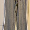 GK â€œGYMNASTICSâ€ GRAPHIC GIRLS LARGE GRAY HEATHER SOFT COTTON LOUNGE FLARE PANTS - Image 2