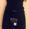 GK DANCE JAZZ ADULT MEDIUM BLACK MICROFIBER FOIL STRAPPY BACK CAMISOLE TOP Sz AM - Image 8