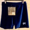 GK CHEER MICRO MINI WORKOUT ADULT LARGE ROYAL VELVET DANCE GYMNAST SHORTS Sz AL