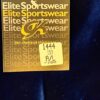 GK CHEER MICRO MINI WORKOUT ADULT LARGE ROYAL VELVET DANCE GYMNAST SHORTS Sz AL - Image 3