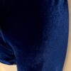 GK CHEER MICRO MINI WORKOUT ADULT LARGE ROYAL VELVET DANCE GYMNAST SHORTS Sz AL - Image 5