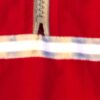 GK RED TASLAN CHILD X-SMALL GYMNASTICS ATHLETES WARM UP PULLOVER JACKET Sz CXS - Image 3
