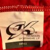 GK RED TASLAN CHILD X-SMALL GYMNASTICS ATHLETES WARM UP PULLOVER JACKET Sz CXS - Image 9