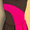 GK ICE FIGURE PEWTER PINK ADULT SMALL NYLON/SPANDEX SLVLS SKATE TANK DRESS Sz AS - Image 7