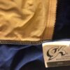GK DANCE JAZZ TOP ADULT LARGE BLUE VELVET FOIL X-BACK FOIL STRAPS CAMISOLE Sz AL - Image 8