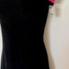 GK FIGURE SKATE LADIES SMALL BLACK & OCEAN VELVET A-LINE CAP SLV DRESS Sz AS - Image 5