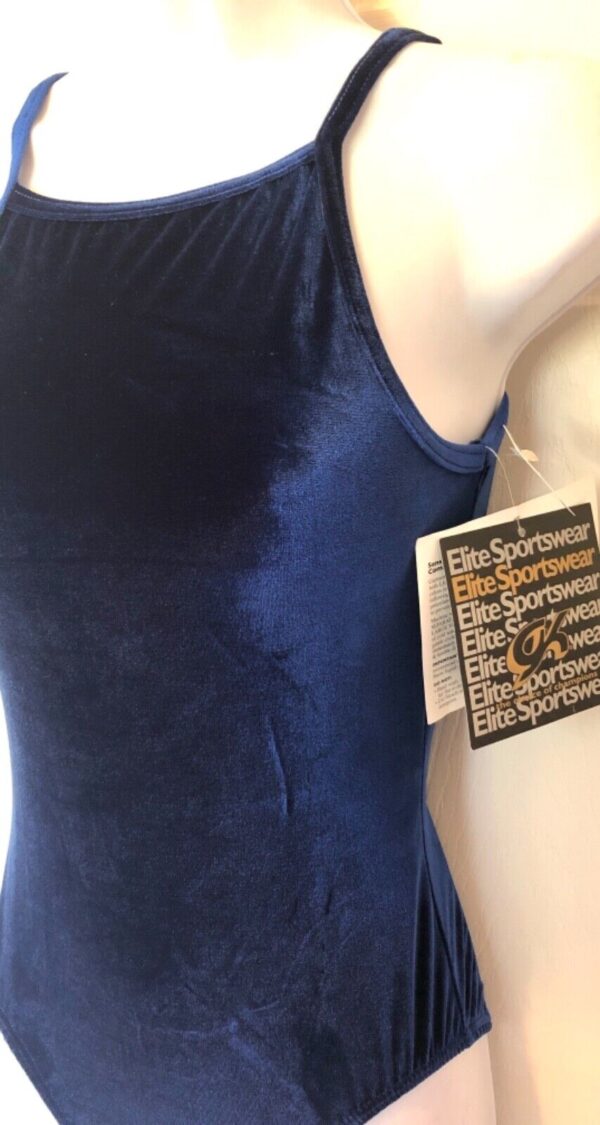 GK ROYAL VELVET LADIES SMALL CAMISOLE GYMNASTIC DANCE TANK LEOTARD Sz AS NWT! - Image 3