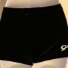 GK MICRO MINI ADULT MEDIUM BLACK WORKOUT JA GYMNASTICS CHEER DANCE SHORTS AM - Image 3