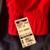 GK WOMENS X-SMALL BRUSH TRICOT RED/NAVY GYMNAST CHEER WARM UP JACKET SIZE SZ XS - Image 4