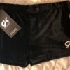 GK MICRO MINI ADULT MEDIUM BLACK WORKOUT JA GYMNASTICS CHEER DANCE SHORTS AM - Image 6