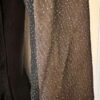 GK LgSLV LADIES SMALL BLACK GLITTER VELVET & MESH GYMNASTICS DANCE LEOTARD Sz AS - Image 6
